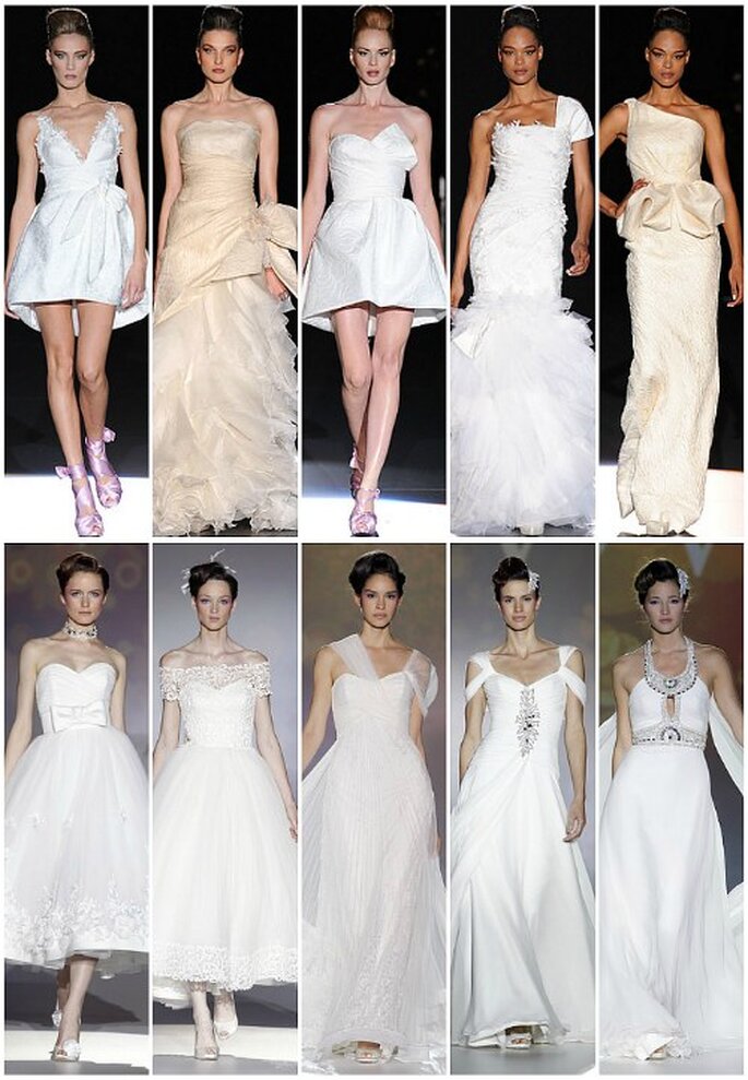 Vorschau der Brautkleider 2013