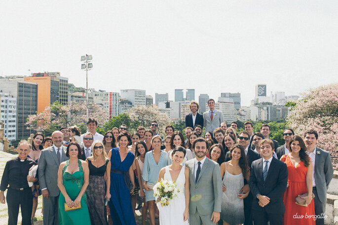 Convidados de casamento