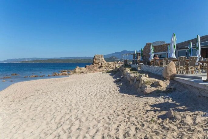 Restaurant pour mariage en Corse situé sur la plage