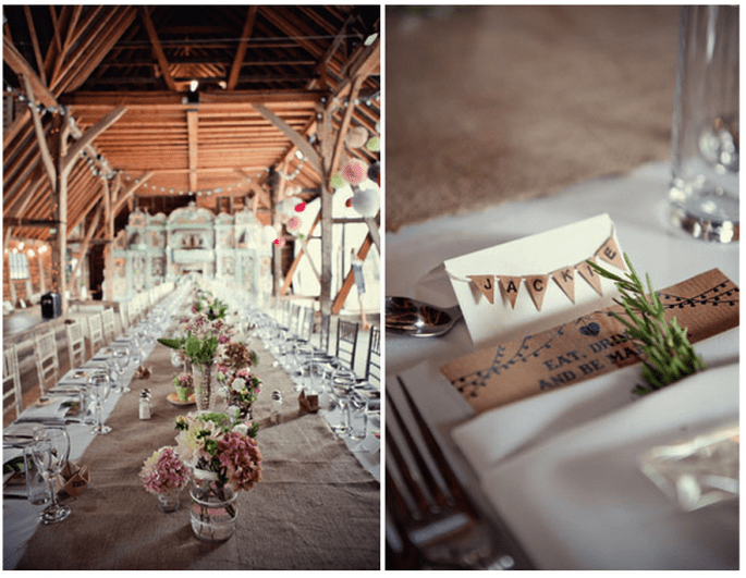Vintage decor for your wedding - Photo: Marianne Taylor Photography