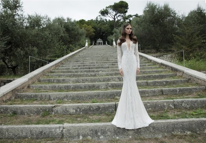 Por qué están de moda los vestidos de novia corte sirena - Berta Bridal