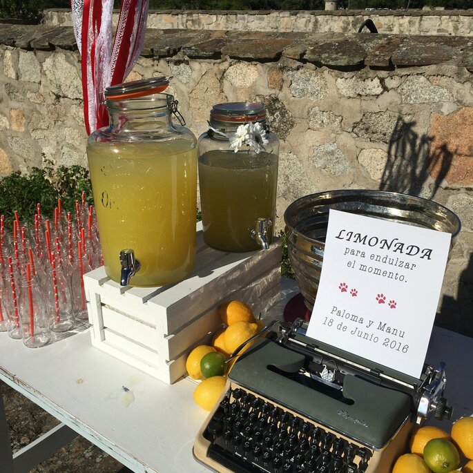 limonadas para boda