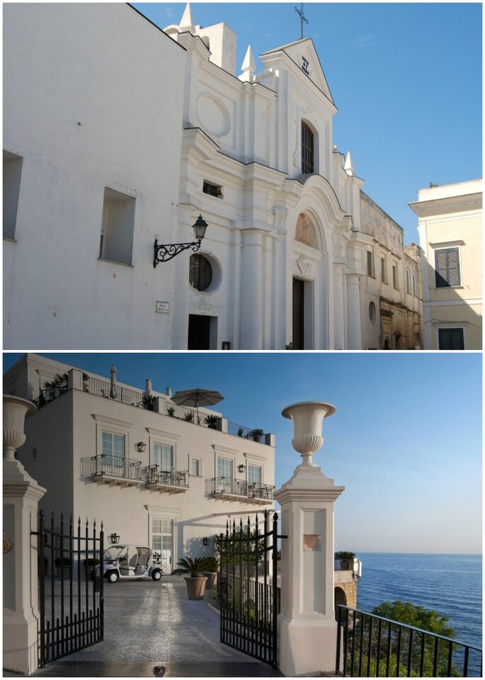 Chiesa di San Michele di Anacapri e il J.K. Place Capri