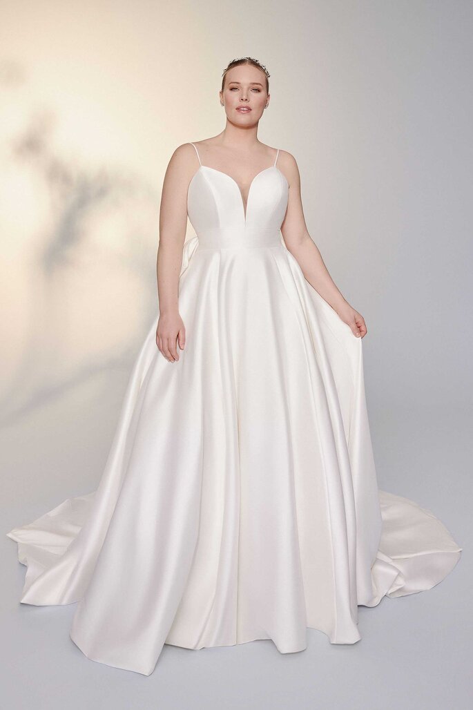 100 vestidos de novia para gorditas: ¡luce tus curvas!