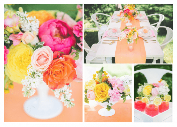Brillo de colores y naturaleza en tu boda - Foto Paper Antler