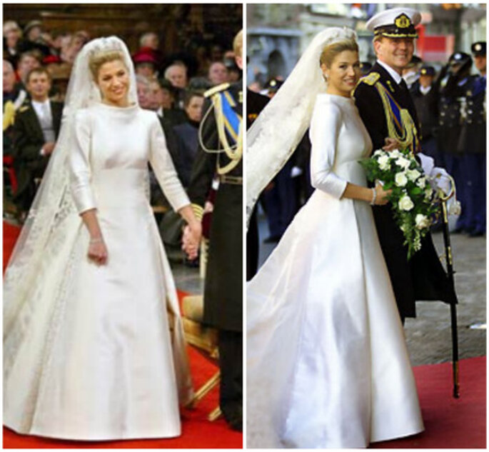 Vestido de noiva da Princesa Máxima da Holanda