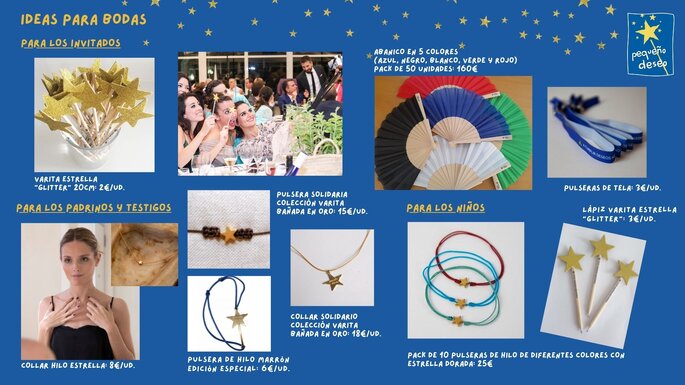 Fundación Pequeño Deseo regalos solidarios bodas