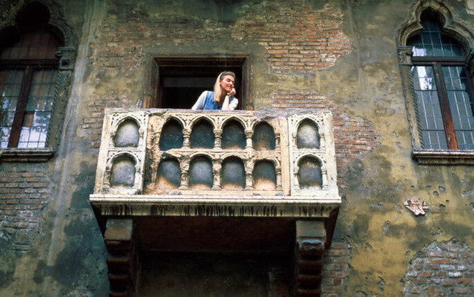 El balcón más famoso de Verona para tu boda