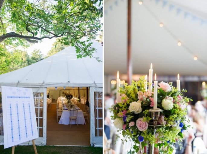 An elegant English wedding