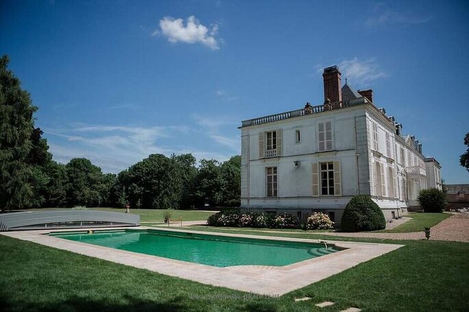 Lieu de réception avec piscine dans les Yvelines