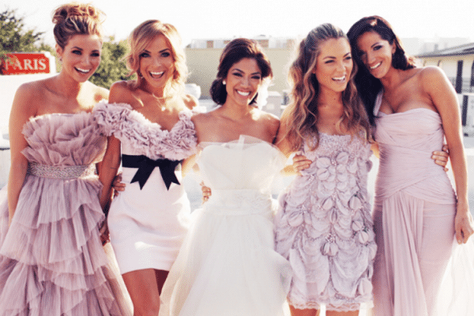 Vestidos para damas de boda en tendencia - Foto Sunkissed by Jenni