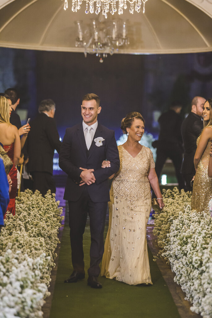 Casamento clássico no castelo