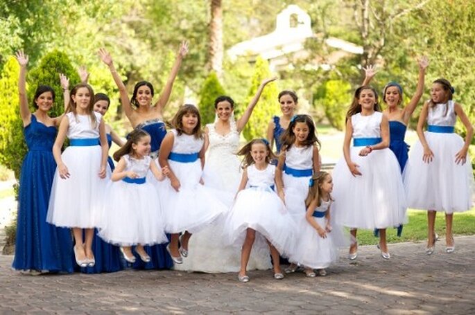 Ideas de colores para una boda de día - Foto Manuel Valderrama