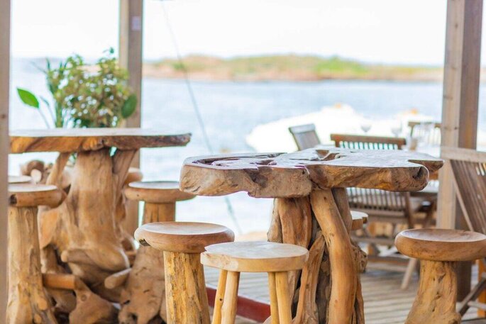 restaurant pour mariage au bord de la mer en Corse