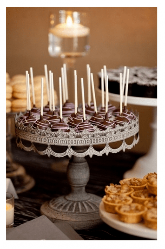 Cake pops para incluir en tu mesa de postres - Foto Erin Johnson