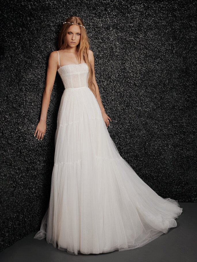 abito da sposa stile impero