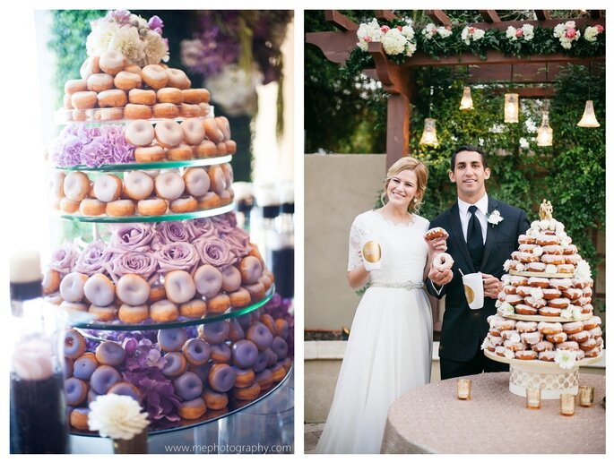 Torte nuziali particolari Donuts