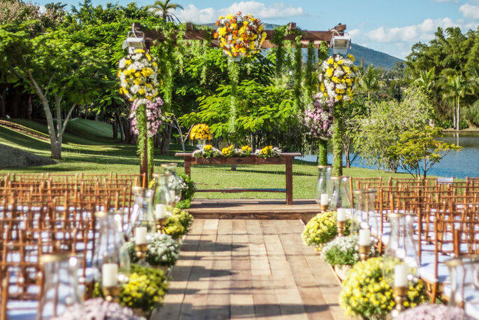 Vou me casar. E agora? - Os espaços ao ar livre e com muito verde