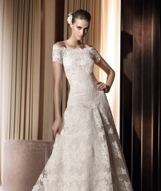 Boléro de mariée Pronovias 2011