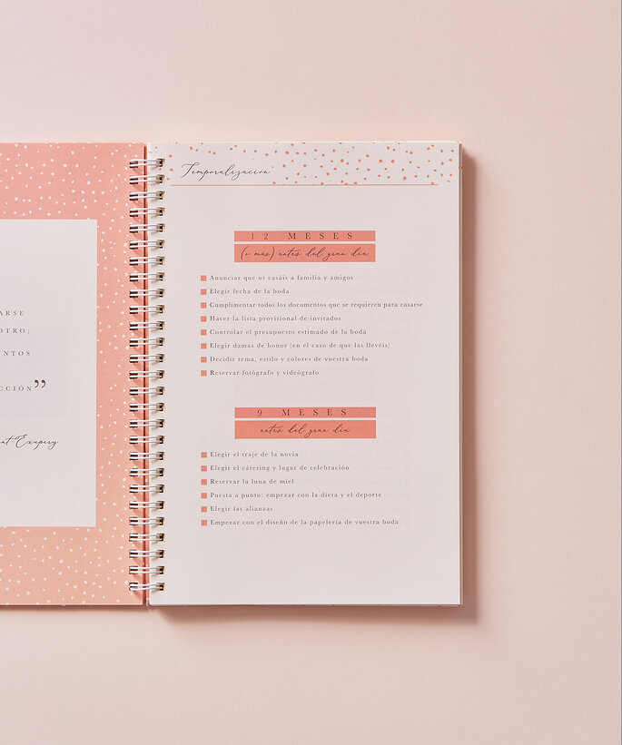 Agenda de Boda