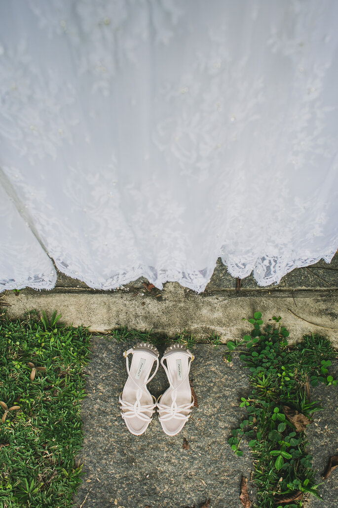 sapato de noiva