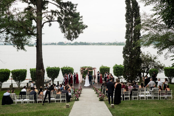 casamento boho-chique ao ar livre