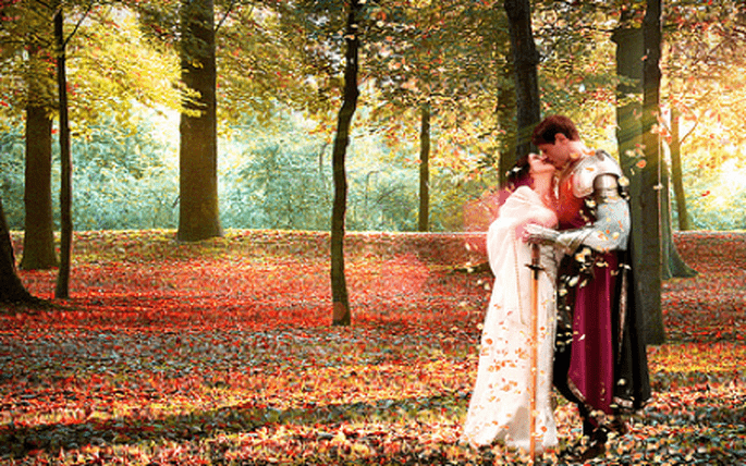 Quoi de plus romantique que de vous marier comme à l'époque des chevaliers?