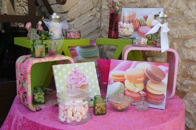 Aussi tendance qu'apprécié, le candy bar fait sensation dans un mariage ! - Photo : One Day Event