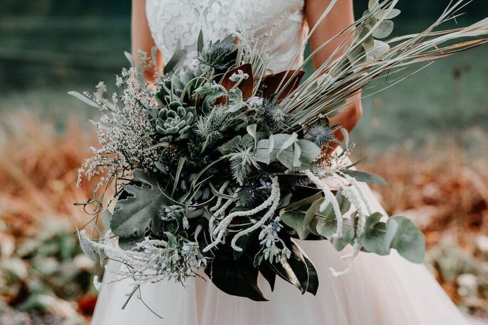 Opulenter Brautstrauß von mario burkhard art floral