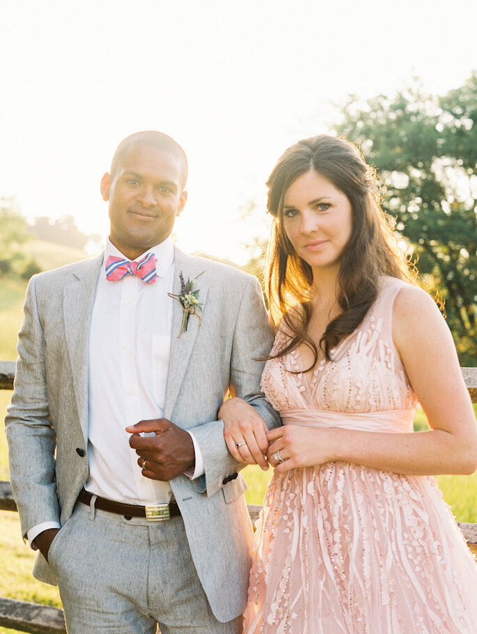 14 formas para combinar con tu novio el día de la boda - Katie Stoops Photography