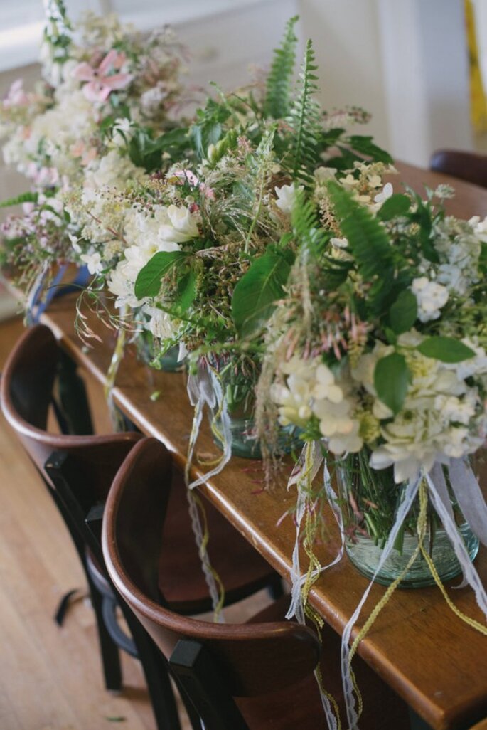 Una boda de encanto cubierta por una romántica neblina - Foto The Weaver House