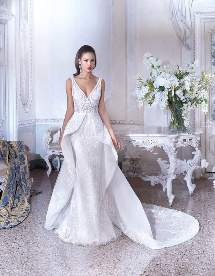 moral Superar Perca 60 vestidos de novia para mujeres bajitas: ¡luce estilizada con estos  diseños!