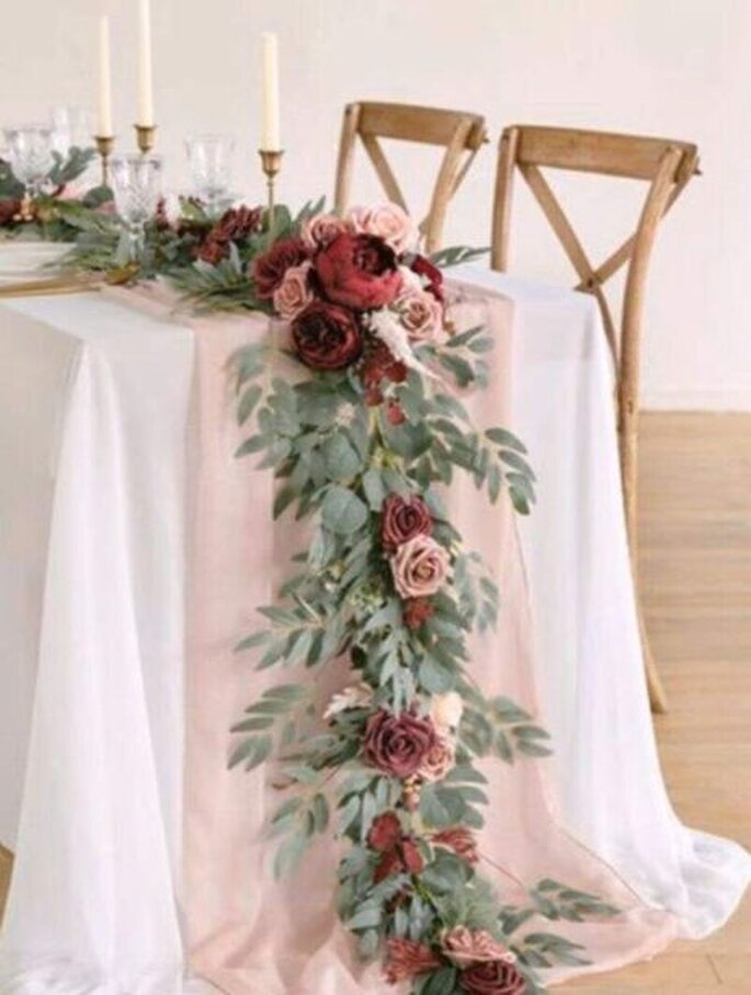 Centre de table, décoration mariage