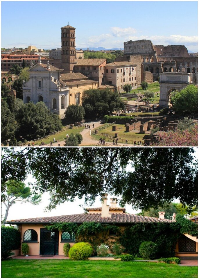 Chiesa di Santa Francesca Romana e il Clivo dei Cavalieri