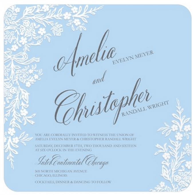 Coleção exclusiva de convites de casamento de Claire Pettibone - Foto Wedding Paper Divas