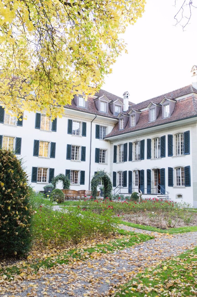 Herbstliche Hochzeitsinspirationen aus dem Schloss Hünigen