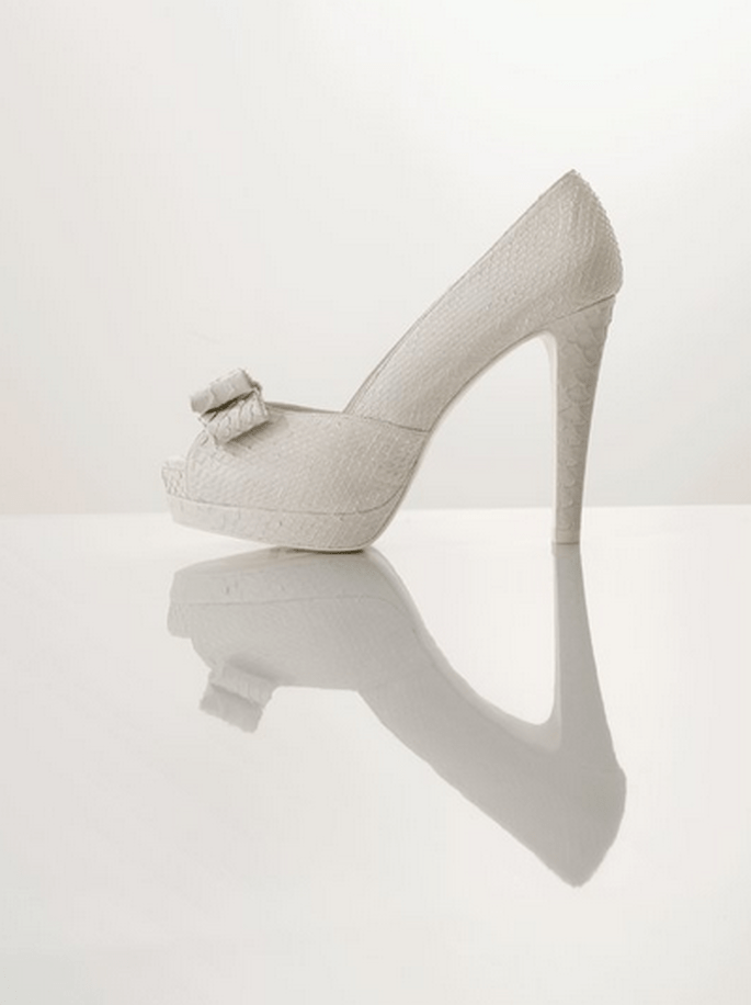 Rosa Clará zapatos de novia 2012
