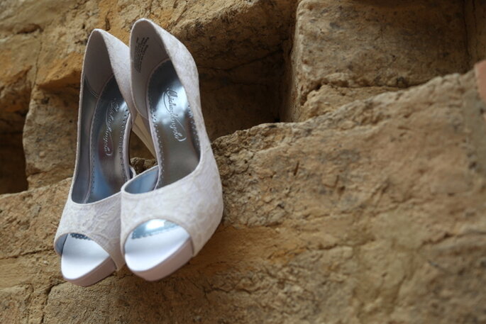 Los zapatos de la novia. Foto: Lagus Media