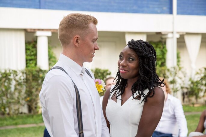 Casamento ao ar livre