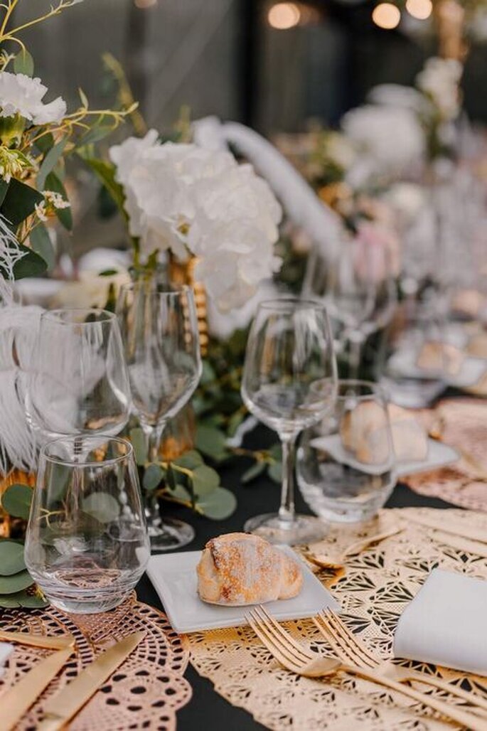 Art de la table par une agence de wedding planner et wedding designer