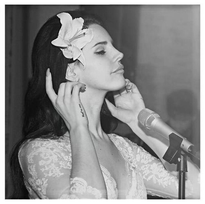 Makeup de novia inspirado en el look de Lana del Rey - Foto Catherine Deane Facebook