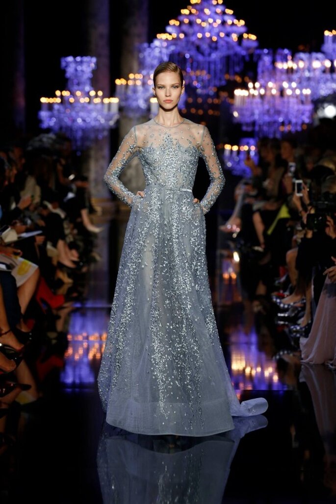 Vestidos de fiesta alta costura otoño 2014 - Foto Elie Saab