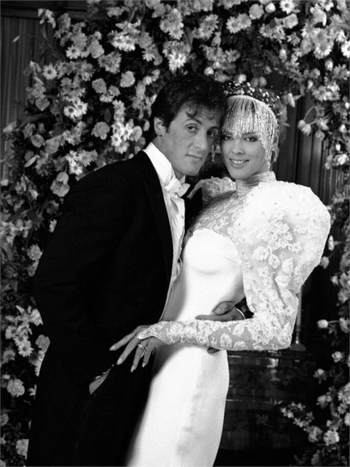 Il matrimonio anni '80 di Brigitte Nielsen e Sylvester Stallone
