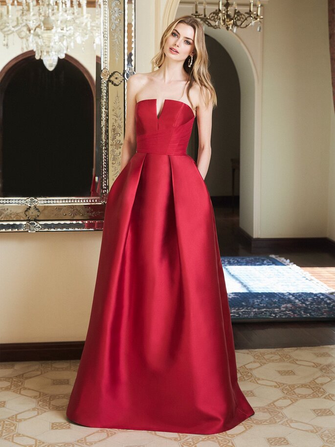 100 vestidos rojos de fiesta: luce el color 'impacto'