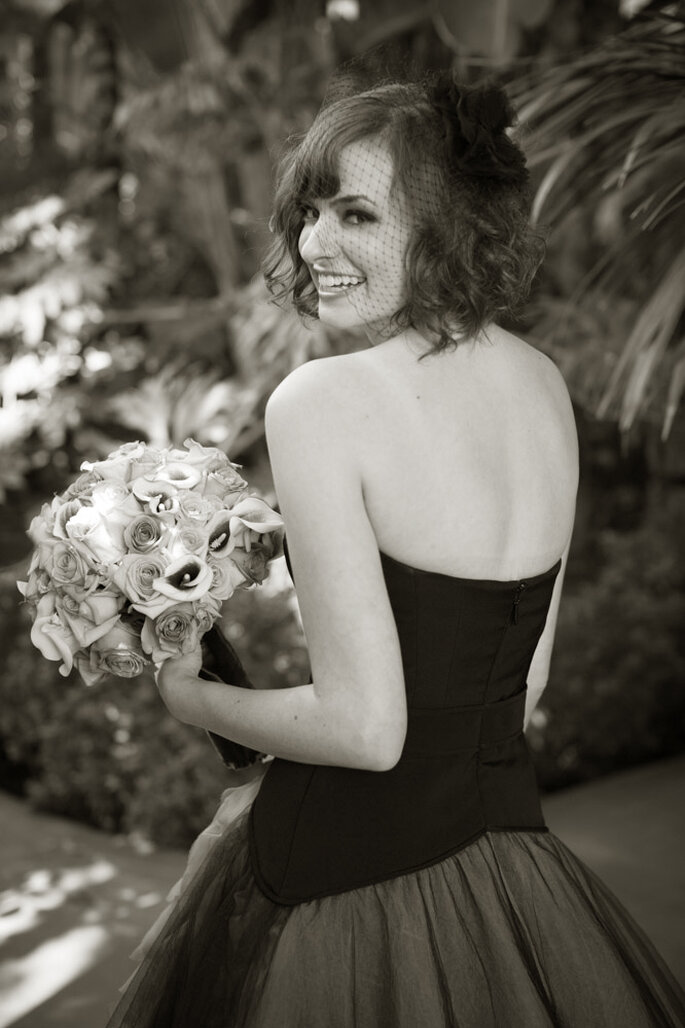 Boda en Beverly Hills al estilo Old Hollywood. Foto: Michael Segal Photography