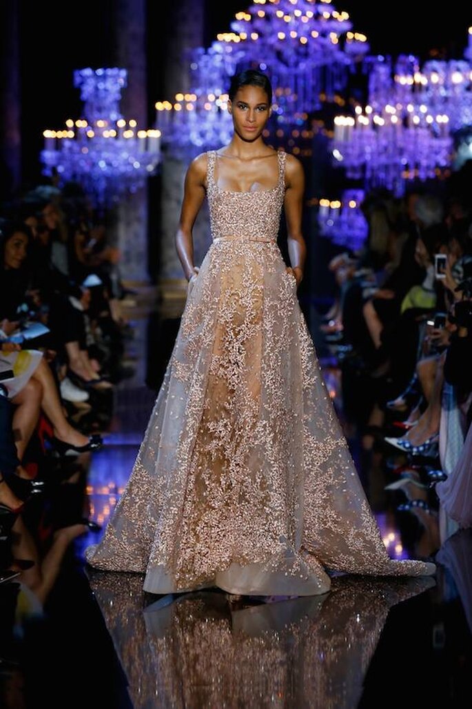 Vestidos de fiesta alta costura otoño 2014 - Foto Elie Saab