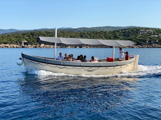 navettes bateau visites Porto-Pollo