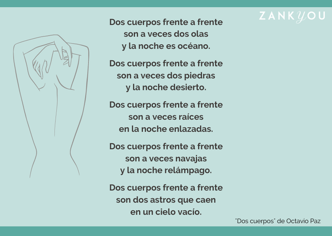 dos cuerpos de octavio paz en poemas de amor 