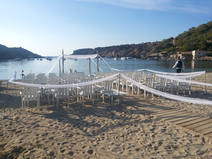 Cana Sofía Beach Restaurante bodas Ibiza