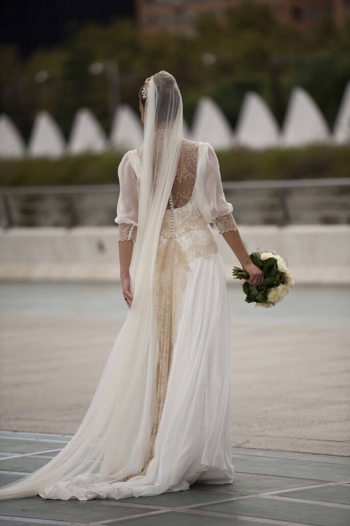 Vestido de novia de Teresa Palazuelo